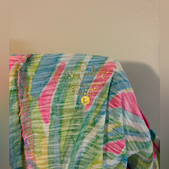 lilly pulitzer jessica short sleeve dress L - Picture 4 of 10